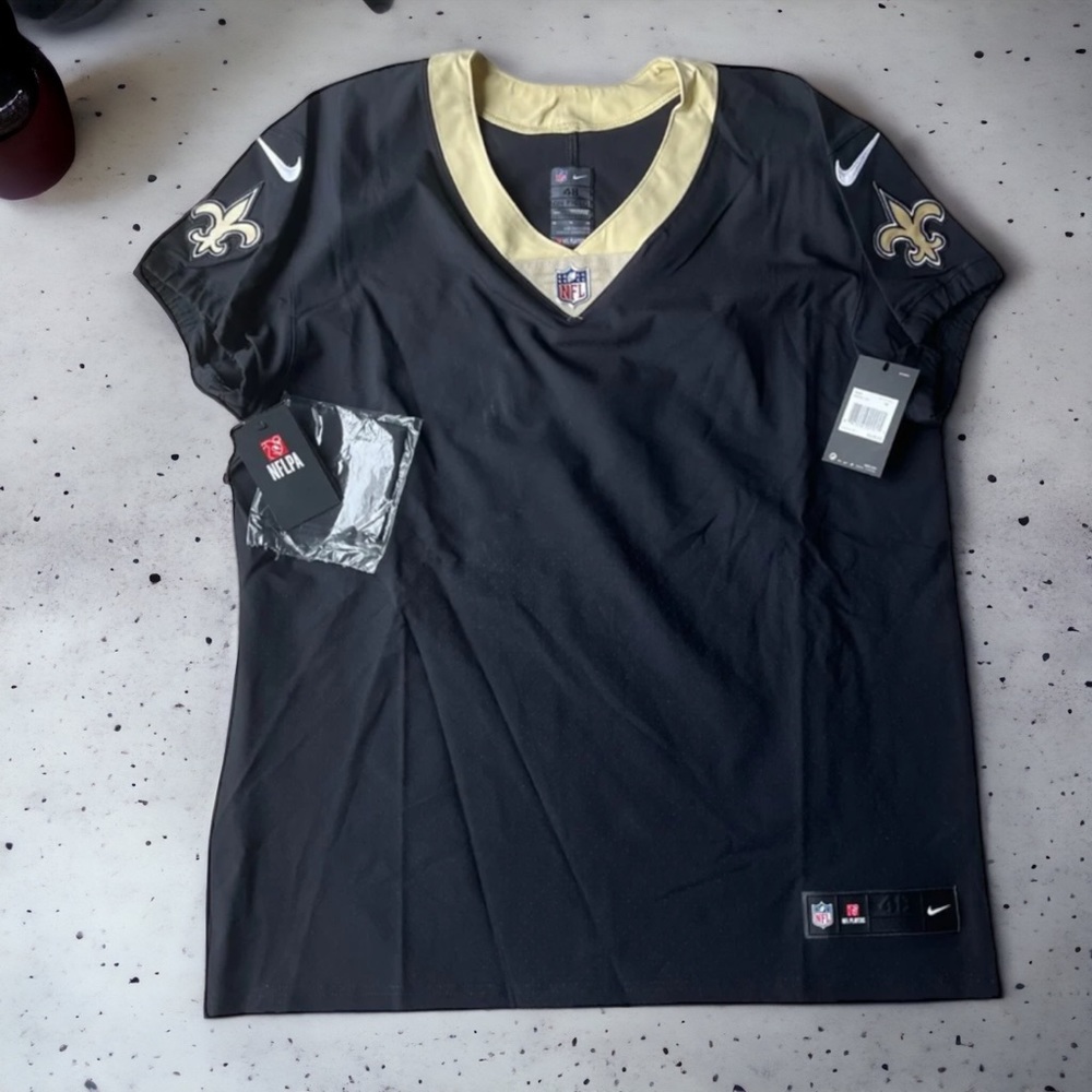NFL: New Orleans Saints Nike Black Vapor on Field Jersey - Sz 44